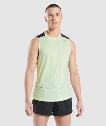 Camiseta Tirantes Gymshark Speed Evolve Hombre Verde | CO 3214HAP